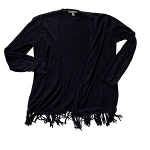 Chaus Fringe Cardigan